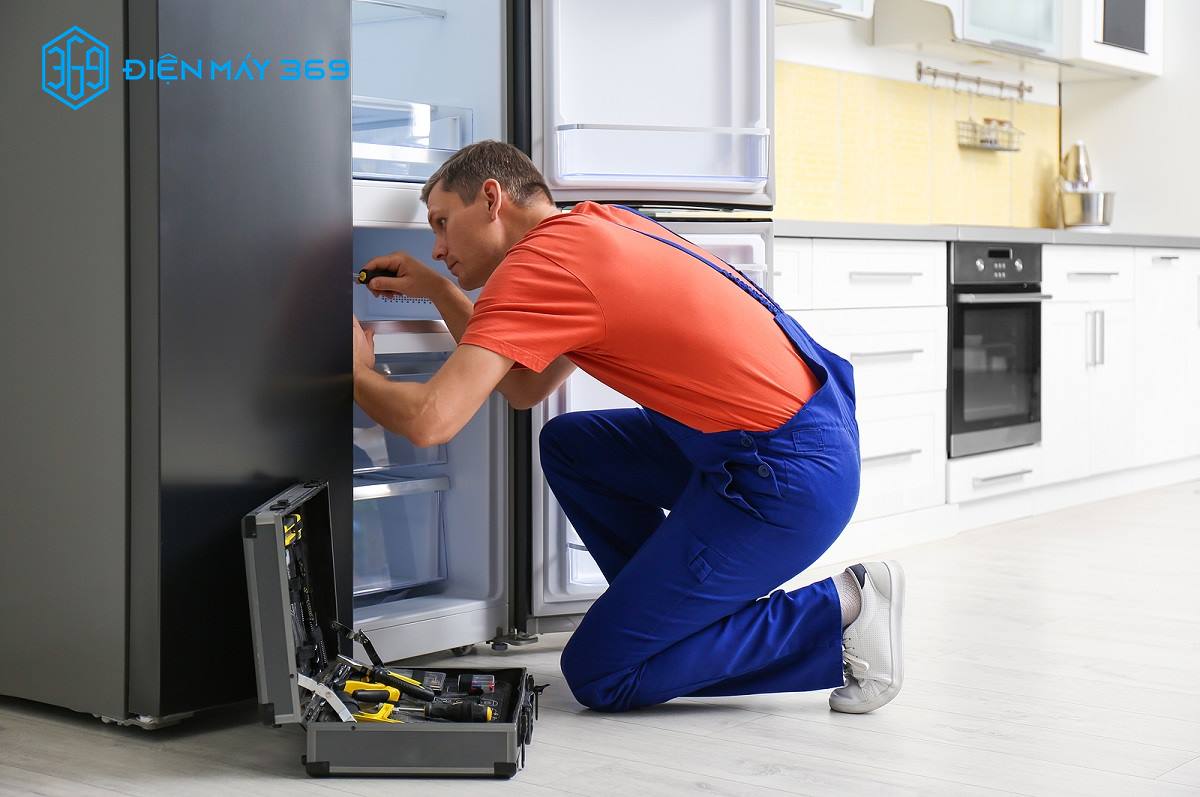 Điện Máy 369 cung cấp dịch vụ sửa chữa tủ lạnh không đông đá tại nhà.