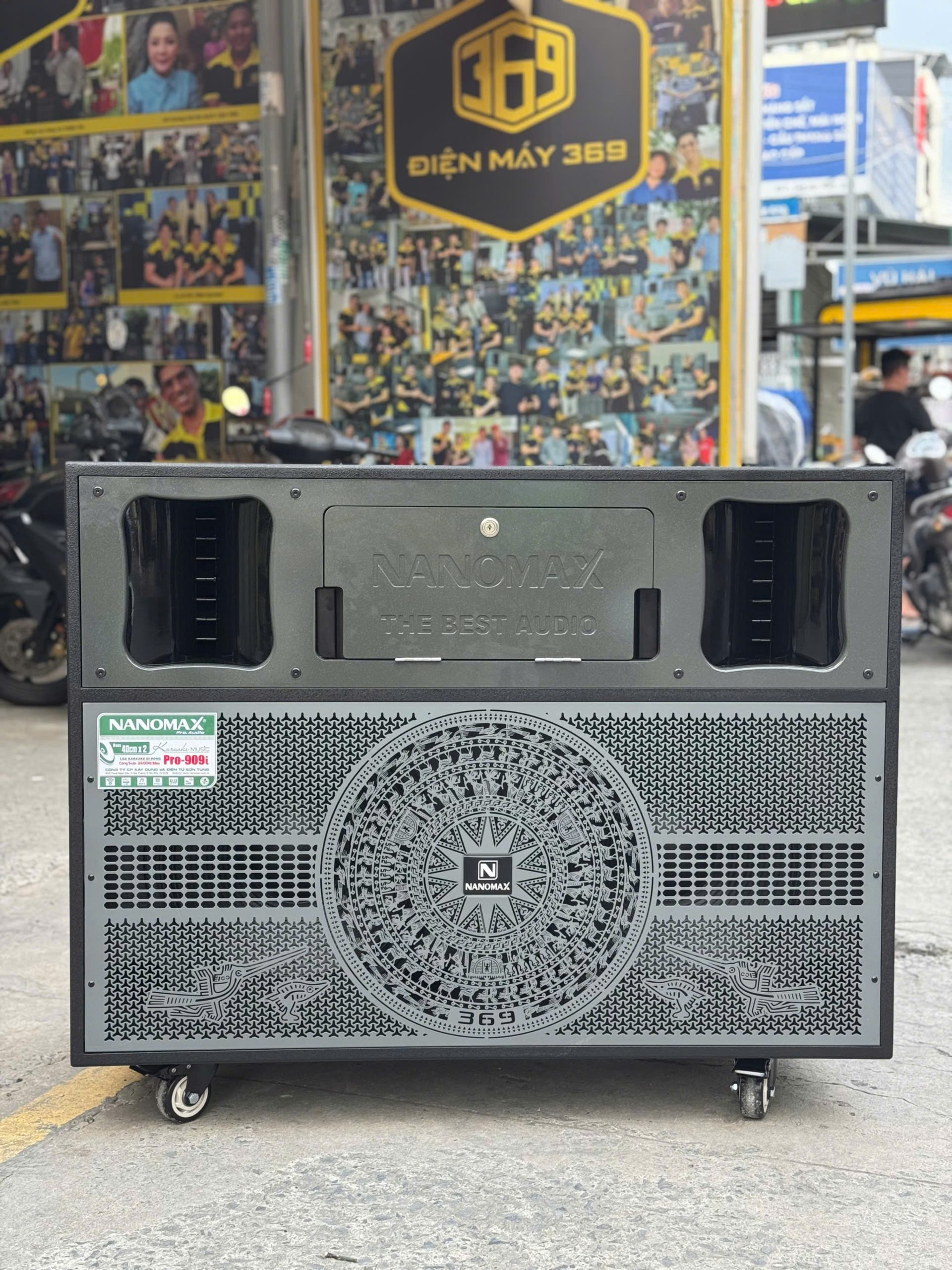 Loa Điện Công Suất Lớn Nanomax Pro 909i - Công Suất Khủng 3600W ( Vang Số ) Loa Điện Công Suất Lớn Nanomax Pro 909i - Công Suất Khủng 3600W ( Vang Số )