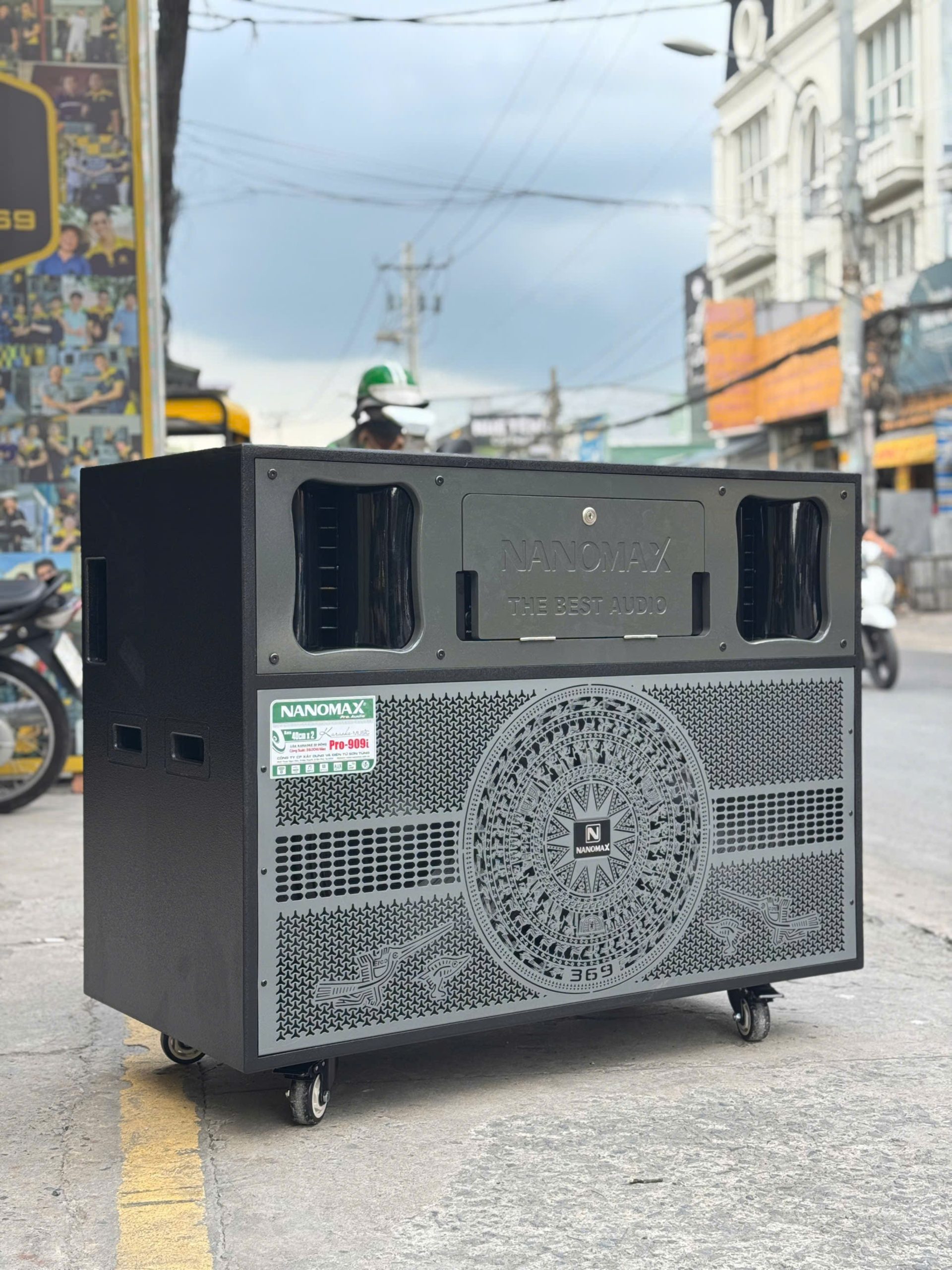 Loa Điện Công Suất Lớn Nanomax Pro 909i - Công Suất Khủng 3600W ( Vang Số ) Loa Điện Công Suất Lớn Nanomax Pro 909i - Công Suất Khủng 3600W ( Vang Số )