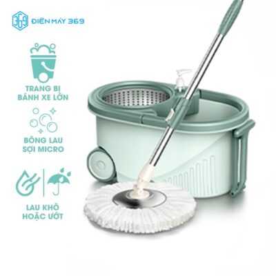 Bộ cây lau nhà cao cấp xoay 360 độ SAMONO SCM003