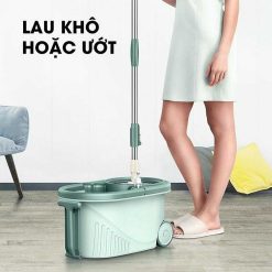 Bộ cây lau nhà cao cấp xoay 360 độ SAMONO SCM003
