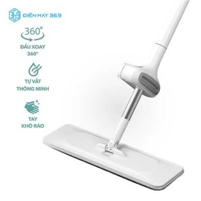 Cây lau nhà tự vắt thông minh SAMONO SCM002, đầu xoay 360 độ