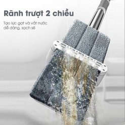 Cây lau nhà tự vắt thông minh SAMONO SCM002, đầu xoay 360 độ