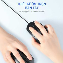 Chuột Có Dây ROBOT M120 Black Độ phân giải 1000DPI