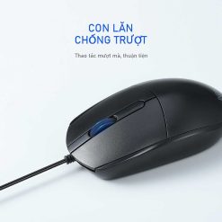 Chuột Có Dây ROBOT M120 Black Độ phân giải 1000DPI