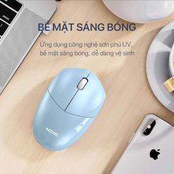 Chuột Không Dây Acome AM200 Blue kiểu dáng Sport Car