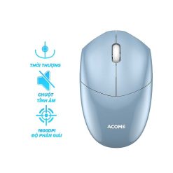 Chuột Không Dây Acome AM200 Blue kiểu dáng Sport Car
