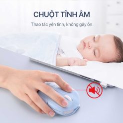 Chuột Không Dây Acome AM200 Blue kiểu dáng Sport Car