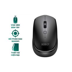 Chuột Không Dây ROBOT M205 - Thiết kế văn phòng 1600DPI