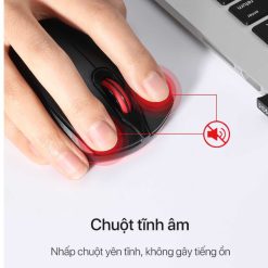 Chuột Không Dây ROBOT M310 Black - Tĩnh Âm