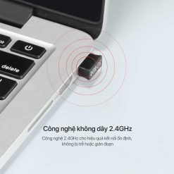 Chuột Không Dây ROBOT M310 Black - Tĩnh Âm