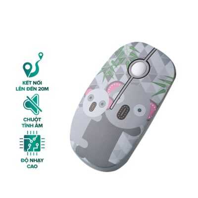 Chuột Không Dây ROBOT M330 Koala - Tĩnh âm siêu nhẹ