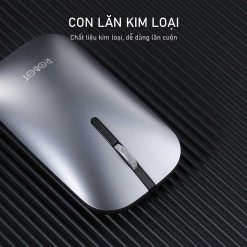 Chuột Không Dây ROBOT M510 - Con lăn kim loại, Nút bấm tĩnh âm 1600DPI