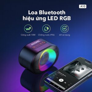 Loa Bluetooth Acome A10 Black
