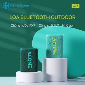Loa Bluetooth Acome A7 Blue