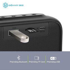 Loa Bluetooth Robot RB100 Black