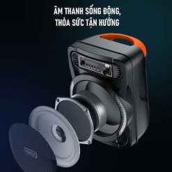 Loa Bluetooth Robot RB450 Black