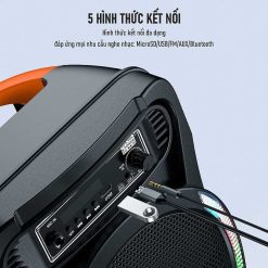 Loa Bluetooth Robot RB450 Black