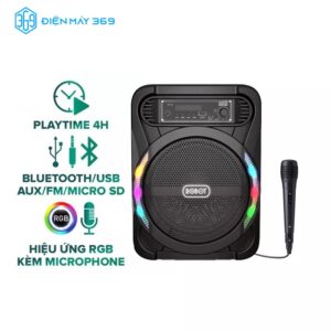 Loa Bluetooth Robot RB450 Black