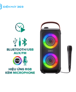 Loa Bluetooth Robot RB490 Black