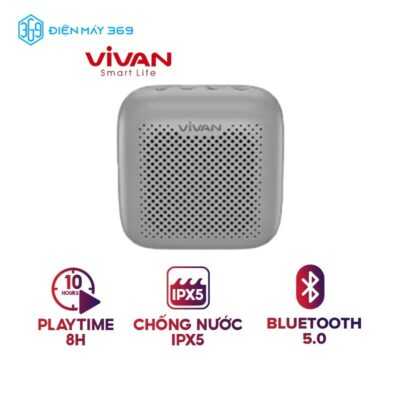 Loa Bluetooth Vivan VS1 Gray