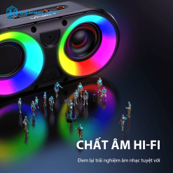 Loa Bluetooth Vivan VS16 Black