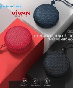 Loa Bluetooth Vivan VS2 Black