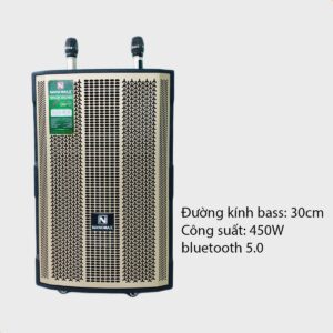 Loa Kéo Karaoke Nanomax SK-12F3 Bluetooth Bass 30cm 450W
