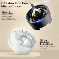 Máy xay sinh tố đa năng SAMONO SW-TBB350, công suất 350W, 2 cối