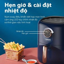 Nồi Chiên Không Dầu SAMONO SW-AFBE04 BLUE