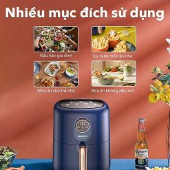 Nồi Chiên Không Dầu SAMONO SW-AFBE04 BLUE