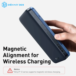 Pin Dự Phòng Sạc Nhanh Không Dây Baseus Magnetic Wireless Fast Charging Power bank 10000mAh 20W