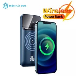 Pin dự phòng sạc nhanh không dây tích hợp nam châm Baseus Magnetic Wireless Quick Charging Power Bank (10.000mAh
