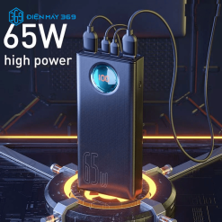 Pin sạc dự phòng đa dụng công suất cao Baseus Amblight Digital Display Quick Charge Power Bank 30.000 mAh