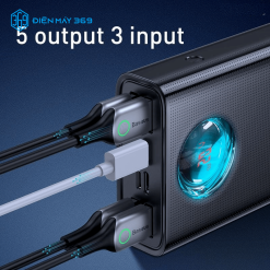 Pin sạc dự phòng đa dụng công suất cao Baseus Amblight Digital Display Quick Charge Power Bank 30.000 mAh