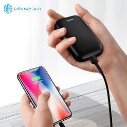 Pin sạc dự phòng Mini Baseus Q Portable 10.000mAh cho Smartphone/ Tablet (2A, 37Wh, Fast Charge Power Bank)