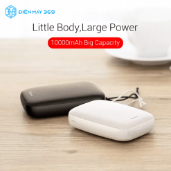 Pin sạc dự phòng Mini Baseus Q Portable 10.000mAh cho Smartphone/ Tablet (2A, 37Wh, Fast Charge Power Bank)