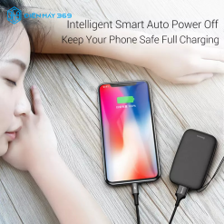 Pin sạc dự phòng Mini Baseus Q Portable 10.000mAh cho Smartphone/ Tablet (2A, 37Wh, Fast Charge Power Bank)