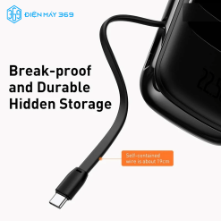 Pin sạc dự phòng sạc nhanh Baseus Qpow Digital Display 20.000mAh