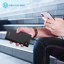 Sạc Dự Phòng ROBOT Có LED RT190 10000mAh Đen