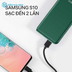 Sạc Dự Phòng ROBOT RT180 10000mAh 10.5W Xanh lá