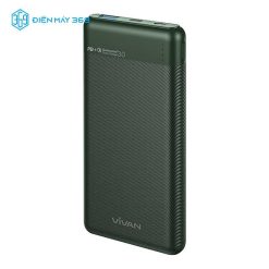 Sạc Dự Phòng VIVAN VPB-M10 100000mAh 18W Xanh lá