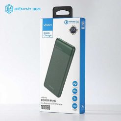 Sạc Dự Phòng VIVAN VPB-M10 100000mAh 18W Xanh lá