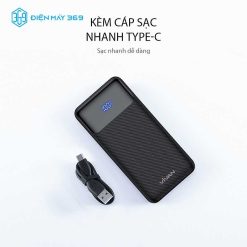 Sạc Dự Phòng VIVAN VPB-X10 Sạc nhanh 100000mAh 20W Đen