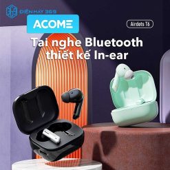 Tai Nghe Bluetooth Không Dây ACOME Airdots T6 Black