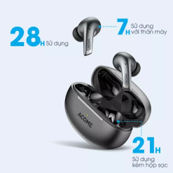 Tai Nghe Bluetooth Không Dây ACOME Airdots T8 Gray