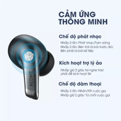 Tai Nghe Bluetooth Không Dây ACOME Airdots T8 Gray