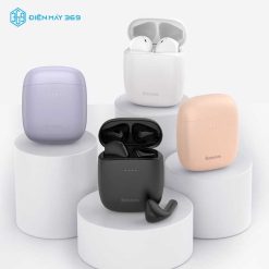 Tai Nghe Bluetooth Không Dây Baseus Encok True Wireless Earphones W04 White