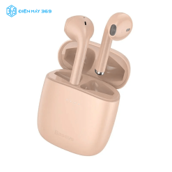 Tai Nghe Bluetooth Không Dây Baseus Encok True Wireless Earphones W04 Pink