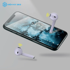 Tai Nghe Bluetooth Không Dây Baseus Encok True Wireless Earphones W04 Purple